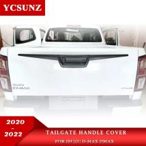 ABS Heckklappengriff-Zierabdeckung für Isuzu DMAX D-MAX 2020 2021 2022 2023 2024 2025 V-Kreuz AT35 Doppelkabine Autozubehör