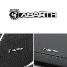 10 Stücke Aluminium Auto Audio Emblem Aufkleber Lautsprecher Dekoration Für Fiat Abarth 500 Tipo FR Punto Ducato Stilo Palio Bravo Teich