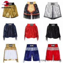 Benutzer definierte Name Box shorts Männer Frauen Kinder Muay Thai Hosen personal isierte mma bjj Kampfkunst Kleidung Käfig Kampf Kickboxen Shorts