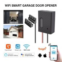 Smart Garage Door Opener DC5V Telefono cellulare remoto Tuya Smart Life App Controller Supporto Alexa e Google Assistant Non è necessario Hub