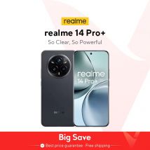 [Estreno mundial] Smartphone realme 14 Pro Plus Snapdragon ® 7s Gen 3 5G 6000mAh 50MP Sony 3X Periscopio 6.83" pantalla curva 120Hz