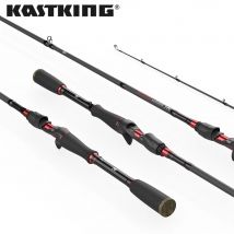KastKing Brutus wielosekcyjny węglowy wędka rzutowa przędzalniczy z 1.29m 1.86m 2.07m 2.28m pręt do baitcastingu