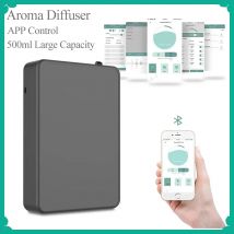 500 ml Smart Aroma Diffusor Hause Ätherisches Öl Diffusor Bluetooth APP Steuerung Batterie Hotel Wand Abdeckung Duft Maschine