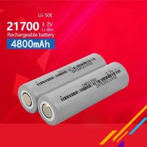 PURFIELD 21700 3,7 V 4800 mAh wiederaufladbarer Lithium-Ionen-Hochleistungsakku, geeignet für Energiespeicherbatterie, Taschenlampenbatterie