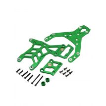 Rc Car Gas CNC Aluminum Thickened Front or Rear Upper Connecting Plate Kit for 1/5 HPI ROFUN ROVAN KM BAJA 5B 5T 5SC Truck Parts