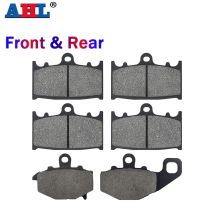 Motorrad Teile Vorne und Hinten Bremsbeläge Kit Für KAWASAKI ZZR400 ZX400 N 1993-1999 ZX 6R 9R 600 400 ZX600F ZX9R Bremsscheibe Pad