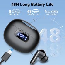 UYUXIO Echtzeit-Übersetzung-Ohrhörer, KI-Sprachen, Übersetzer-Kopfhörer mit 144-Sprachen-Kopfhörer, TWS-Ohrhörer für Unternehmen