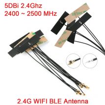 10 Stück/1 Stück 5dBi 2,4GHz WLAN BLE Eingebaute FPC-Antenne Wi-Fi-Router IEX-Schnittstelle Dual-Band Omnidirektional IPX/U.FL-Anschluss