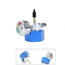 Adattatore di riempimento propano in alluminio per gas verde con manometri da utilizzare con serbatoio da campeggio propano