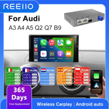 Drahtloses CarPlay für Audi A3 S3 8V Q2 2013-2018 Android Auto mit Spiegeltinte AirPlay Reverse Kamera Navigationsfunktionen