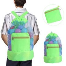 Tragbare Strand tasche faltbare Mesh-Badet asche für Kinder Strands pielzeug Korb Aufbewahrung tasche Kinder Outdoor-Kinder schwimmen Trocken sack