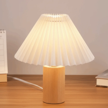Minimalist Pleated Lampshade Modern Style Table Lamp Cover Washable Light Cover For Pendant Floor Lamp Retro Chandelier Cover
