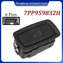 Trunk Hatch Lid Release Button Switch 7PP959832H 7PP 959 832 H 7PP 959 832H For Porsche Macan Cayenne Panamera 2010-2025