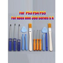 Per Xbox One 360 PS3 PS4 Serie PS5 Cacciavite Torx T6 T8 T10 Cacciavite di sicurezza Foro antimanomissione Riparazione Strumento di apertura