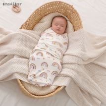 Insular 1pc Baby Swaddle Wrap Weiche Kokon Baby Decken Neugeborenen Swaddle Wrap Infant Wrap Decke Warme Baby Bettwäsche Decke