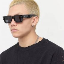 Klassische Quadratische Niet Sonnenbrille Männer Frauen Mode Brillen Männer Punk Rechteck Design Sonnenbrille Retro Angeln Gläser UV400