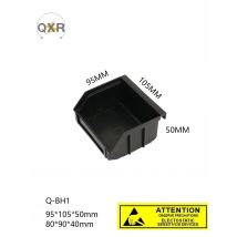 Q-BH1 ESD Hanging Bins Anti-static Conductive Smd Workspace Storage Solution Plastic Bin Small Component Box