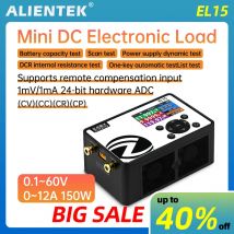 ALIENTEK EL15 DC Electronic Load 150W 12A Programmable Power Supply Battery Capacity Tester  Checker Constant Current Voltage