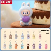 【EU】POP MART THE MONSTER PIN FOR LOVE SERIES - Scatola cieca con ciondolo in peluche in vinile (AM) Set completo limitato a 1 set per ordine
