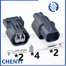 5 Sätze 2-poliger Drucksensor-Steckverbinder, weiblich oder männlich, wasserdichter Auto-Stecker 6188-0589 6189-0890 6918-1835 für Honda