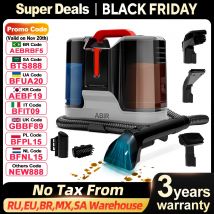 ABIR G80 Przenośny Oczyszczacz Dywanów, 15000PA Urządzenie do Usuwania Plam, Odkurzacz na Mokro i Sucho do Domu: Sofy, Dywanów, Wnętrz Samochodowych, Czyszczenia Tkanin Legowisk dla Zwierząt z