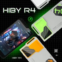 Reproductor de Música HiFi HiBy R4 ES9018Q2M*4 Android 12, MP3, Audio Bluetooth, WiFi, DSD256, MQA, 16x USB DAC, Amplificador de Auriculares, 11 Horas, 4.7'', OPA1652