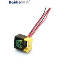 1-20 sets 6 Pin 1.5mm 1J0973713/1813139-1/42121700 3B0973813 Auto Temp Sensor Plug Waterproof Electrical Wire Connector