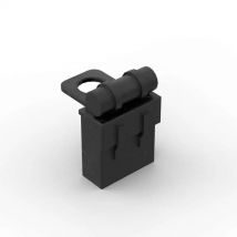 MOC 10PCS Rucksack Nicht Öffnen 2524 Bausteine Set Bricks Körper Tragen Tasche Teil Kompatibel Partikel Spielzeug Für Kinder kind Geschenk