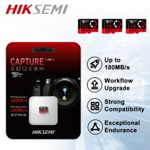 HIKSEMI CAPTURE TF 128 GB 256 GB 512 GB 4K SD-Karte Klasse 10 UHS-I TLC Bis zu 180 MB/s Lesegeschwindigkeit 150 MB/s Schreibgeschwindigkeit V30-Kamera