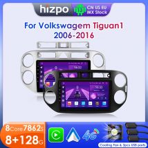 Hizpo 8 + 128G Android Auto Radio Für VW Volkswagen Tiguan 1 NF 2006 2008-2016 Carplay Auto multimedia-Player 2din Autoradio Stereo