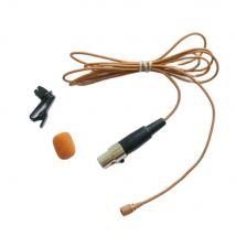 Colore marrone SM11 fermacravatta microfono Lavalier per Shure ULX SLX UR1 BLX SVX UR4D UR4S U1 Wirelss BodyPack bavero Microfone