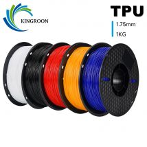 KINGROON Filament do drukarki 3D TPU 1KG 1.75mm Miękki, elastyczny materiał do druku 3D Wysoka