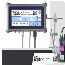 Máquina de codificación automática de 4,3/ 5/7 pulgadas, 12,7mm, 17 idiomas, impresora de logotipo de máscara, impresora de inyección de tinta en línea, impresora térmica TIJ de inyección de tinta
