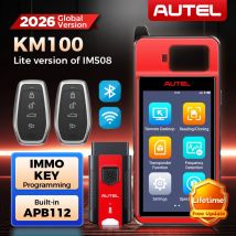 Autel MaxiIM KM100 Schlüsselanhänger-Programmier-Wegfahrsperre-Werkzeug, 2 Stück, Autel IKEY für 60er-Jahre-Schlüsselgeneration, OBD-IMMO-Schlüssel zum Lernen auf 99 % Auto