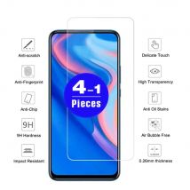 1-4 pezzi 9H smartphone in vetro per Huawei P Smart 2021 2020 2019 Z S Pro Plus pellicola protettiva per schermo in vetro temperato per telefono