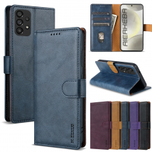 Custodia in pelle di vibrazione per Samsung Galaxy A55 A15 A35 A25 A17 A16 A56 A36 A14 A34 A54 A13 A23 A33 A53 A52 A72 A32 A12 5G Custodia a portafoglio