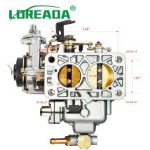 2 barili nuovo carburatore Weber DFEV 32/36 Carb per VW Bug Dodge Caravan Challenger Mazda B2600 2.0L 2.6L motore Fiat 124/131