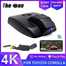 Nowość! Kamera samochodowa Plug and Play do Toyota Corolla Hybrid 2019-2025 Hatch & Hatchback & Sedan Car DVR UHD DashCam 4K