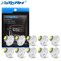 10szt T3 LED T4.2 T4.7 Żarówka Led Canbus 3030SMD Wskaźnik oświetlenia wnętrza samochodu Klin Deska