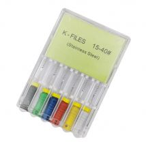 10boxes Dental K Files Hand Use 15-40# Dental K-File 21mm/25mm/31mm files Root Canal Endodontic Instruments
