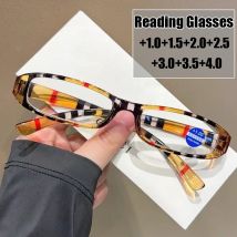 Damen klassische Fernsicht brille blaues Licht blockiert Hyperopie Brillen für Frauen Männer fertig lesen Brillen Dioptrien 1,0