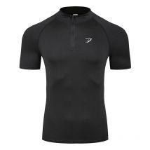 Men Running Compression Short Sleeve Sport Tee Gym Fitness Sportshirts Male Jogging Sportswear Homme Athletic Shirt Tops
