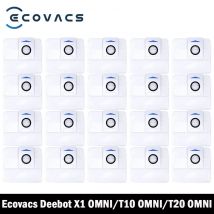 For Ecovacs Deebot X1 OMNI / T10 OMNI / T20 OMNI Dust bag accessories Dustbin Garbage bag Vacuum bag Robot Vacuum Cleaner Parts