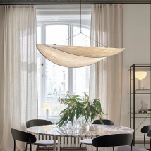 Japanese Wabi Sabi LED Pendant lights Nordic minimalist Silk Lamps For Kitchen Living Dining Bed Room Home Decoration Chandelier