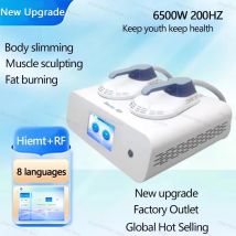 Nuovo aggiornamento Emsone neo 6500W Ems Body Sculpting Macchina dimagrante Stimolatore muscolare Hiemt RF Riduzione del grasso Massaggiatore