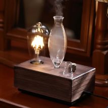Difusor de Aroma, lámpara de filamento de tungsteno Vintage, máquina de aromaterapia, humidificador, iluminación, difusor de aceites esenciales puros de sándalo