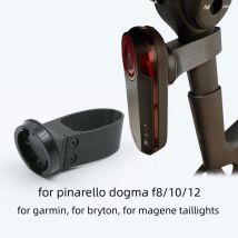 3D-Druck Kohlefaser-Fahrradrücklichthalterung für Pinarello Dogma F8 F10 F12 für Garmin für Bryton für Magene-Rücklichter