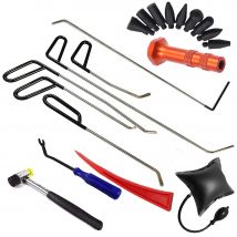 Gancio per riparazione ammaccature carrozzeria auto Strumenti per la rimozione Robs Kit piede di porco per rimozione ammaccature porta per aste di riparazione danni alle grandine Officina