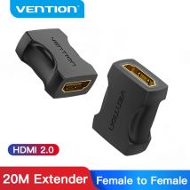 Vention HDMI Extender 4K HDMI 2,0 conector hembra a hembra Cable adaptador de extensión acoplador para PS4/3 TV Switch extensor HDMI