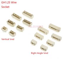 10pcs gh2.0gh 2. 0 1,25mm mit Verriegelung stecker buchse Stift kopf vertikal horizontal/rechtwinklig smd/smt jst